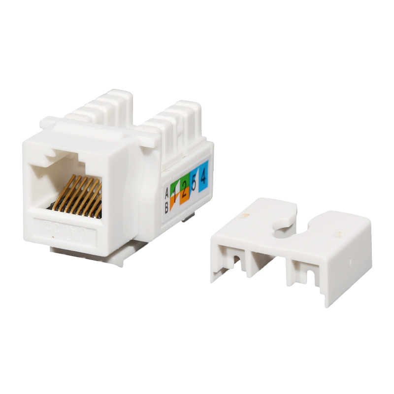 CAT5e/CAT6 Unshielded Module (90°)