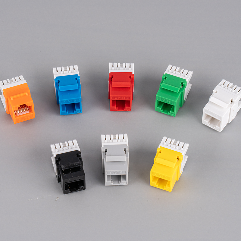 Cat5e/Cat6 Short Body Unshielded Module (180°)