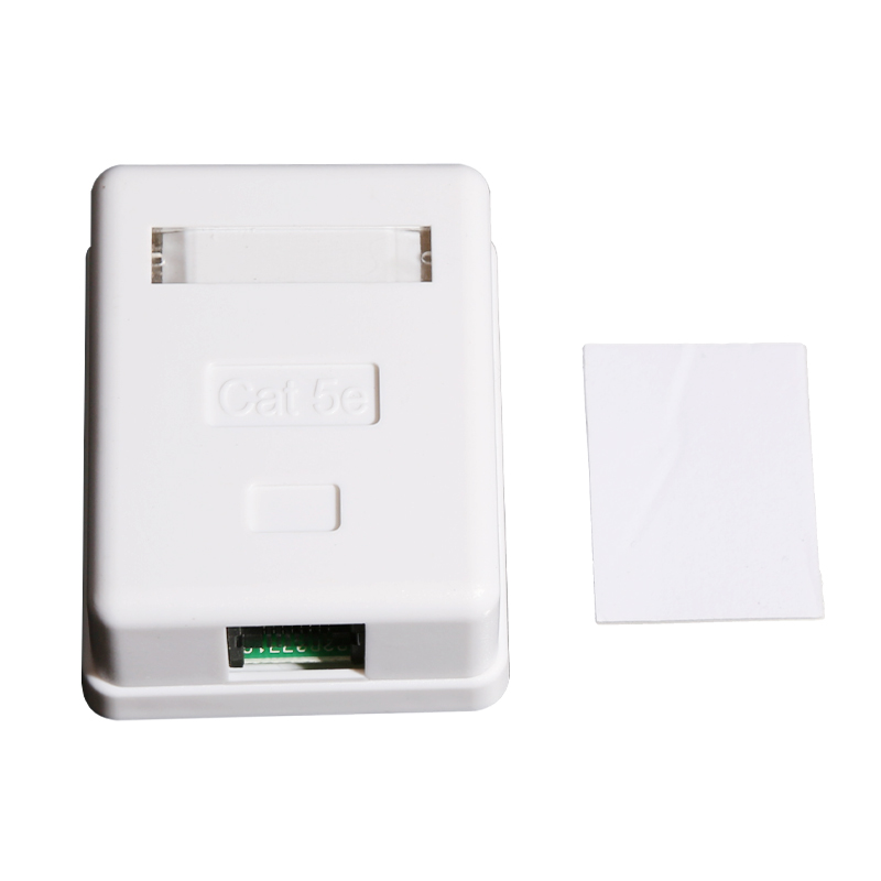 CAT5E/CAT6 Unshielded Single Port Desktop Box