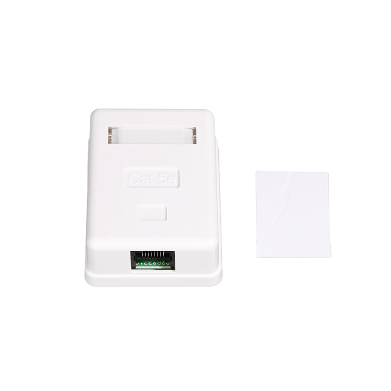 CAT5E/CAT6 Unshielded Single Port Desktop Box